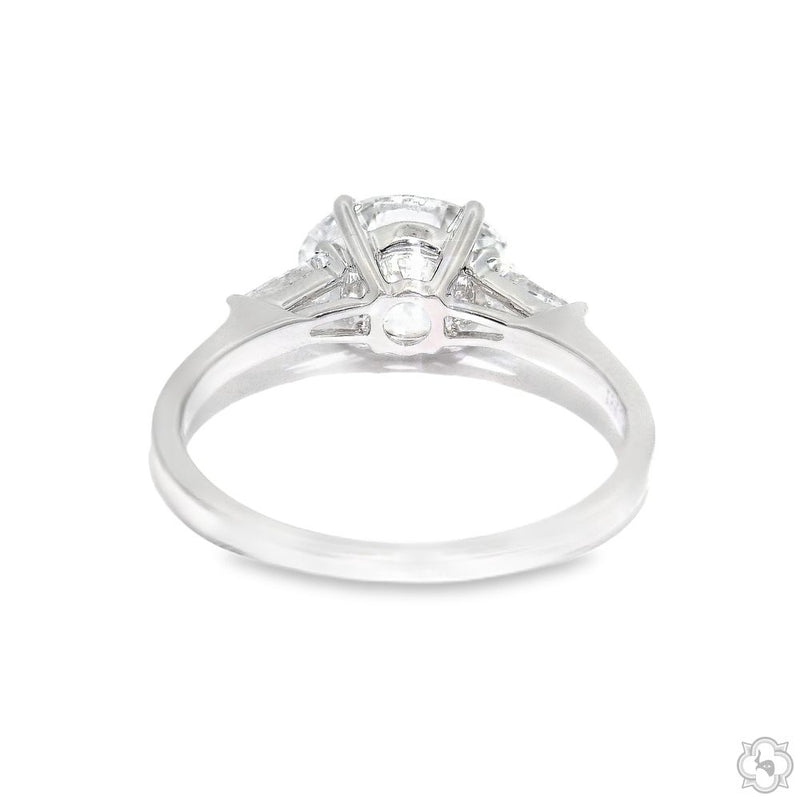 Aurora 2ct Oval Engagement Ring 70589 - Image 3