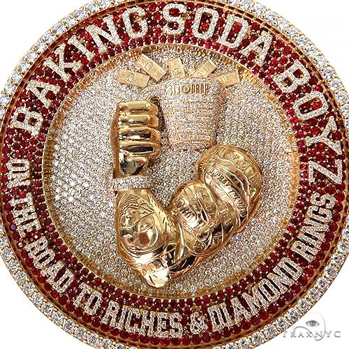 Baking Soda Boyz Custom Made Diamond Pendant 69629 - Image 4