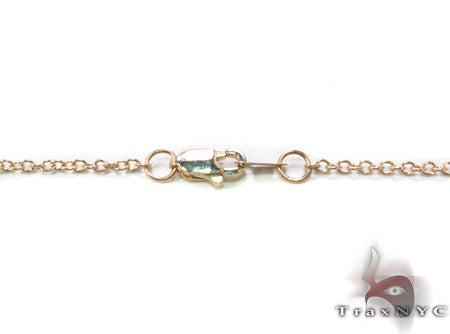 Bezel Diamond Necklace 33414 - Image 8