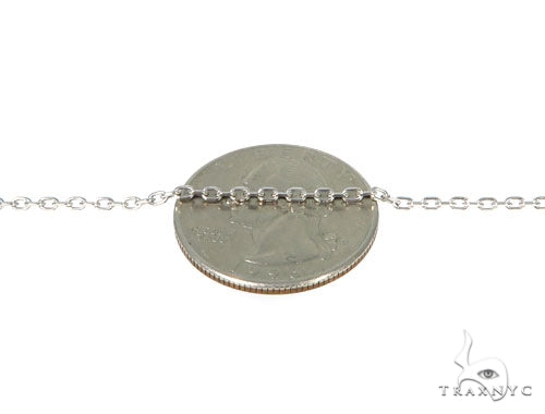 Bezel Diamond Necklace 45416 - Image 4