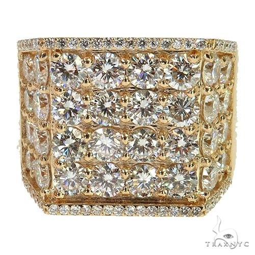 14K Gold Avalanche Lab-Grown Diamond Ring, photo 2 of 6
