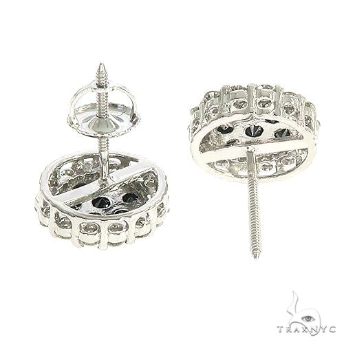 14K Gold Black Diamond Bundle Earrings, photo 4 of 4
