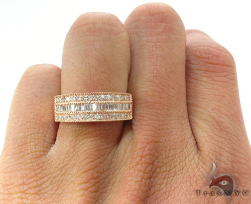 14K Gold Brilliant Engagement Ring for Men with Diamonds, photo 7 of 7