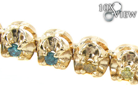 Canary and Blue Diamond Chain 54 Inches 5mm 28458 - Image 4