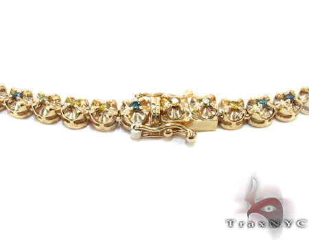 Canary and Blue Diamond Chain 54 Inches 5mm 28458 - Image 6