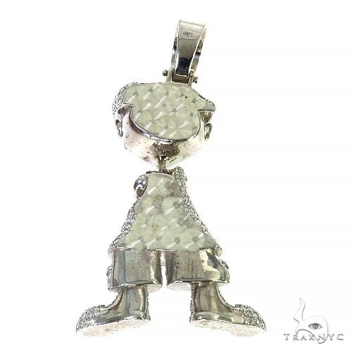 Cartoon Rocket Power Diamond Pendant 68034 - Image 5