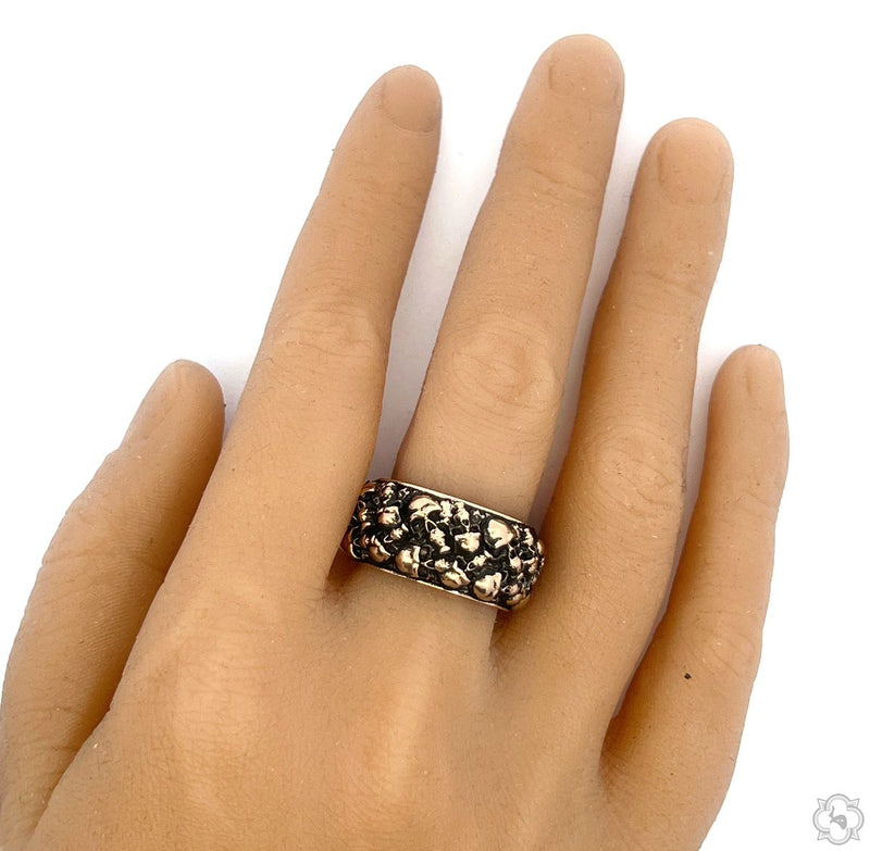 14K Gold Catacomb Band Ring, photo 7 of 7