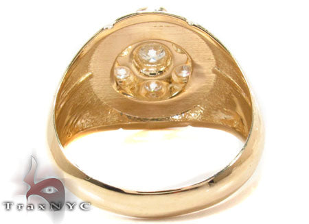 14K Gold Channel Crown Ring, photo 6 of 7