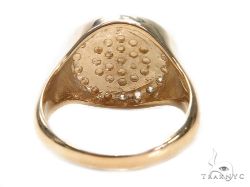 14K Gold Confucius Ring 2, photo 5 of 7