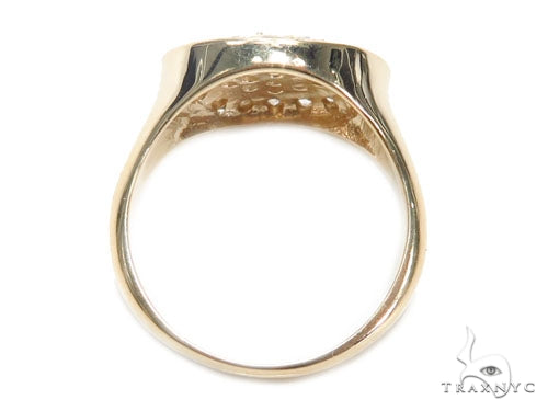14K Gold Confucius Ring 2, photo 6 of 7