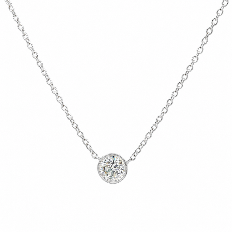 14k Yellow Gold Necklace-39998, view 3
