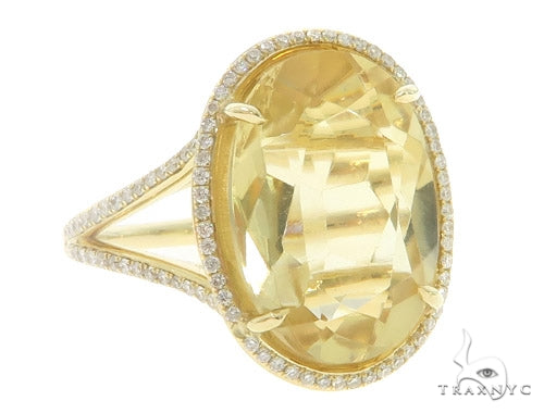 Citrine Diamond Anniversary/Fashion Ring 49444 - Image 1