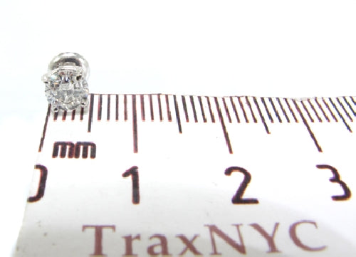 14K Gold Classic Studs G Color VS1 Clarity, photo 7 of 7