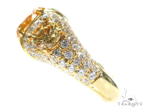 18K Gold Corvus Prong Diamond Ring, photo 3 of 6