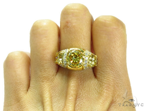 18K Gold Corvus Prong Diamond Ring, photo 6 of 6