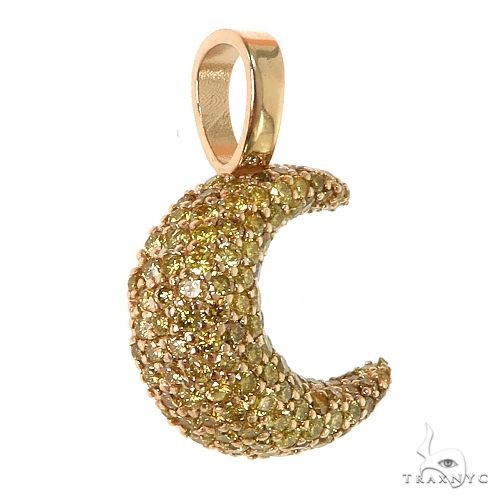 Crescent Moon Pendant 68849 - Image 2