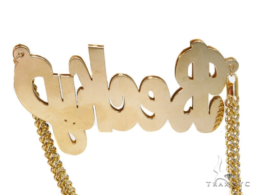 Custom 10k Yellow Gold Beeky n-40012 - Image 4