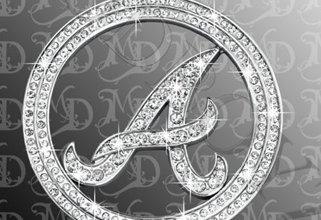 10K Gold Custom Diamond Initial A Pendant, view 2