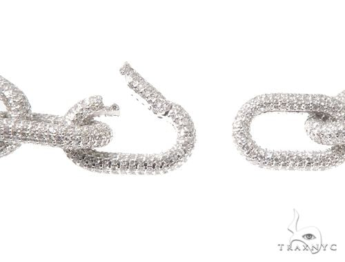 Custom Cable Link Diamond Chain with a Hidden Lock 64511 - Image 5