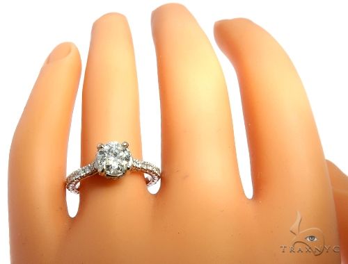 Custom Diamond Engagement Ring 64502 - Image 8