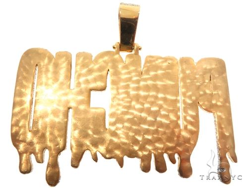Custom Flower-Set-Diamond 'PUNCHO' Pendant 64089 - Image 6