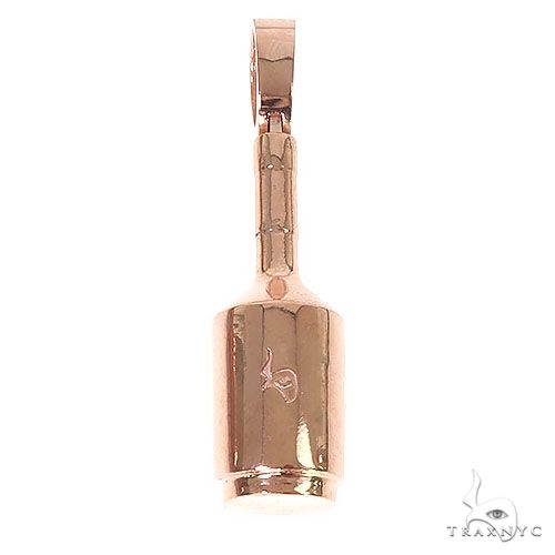 14K Gold Custom Hennessy Bottle, photo 4 of 6