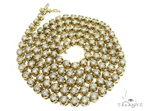 Custom Jewelry - Diamond Chain 26 Inches 6mm 61363 - Image 7