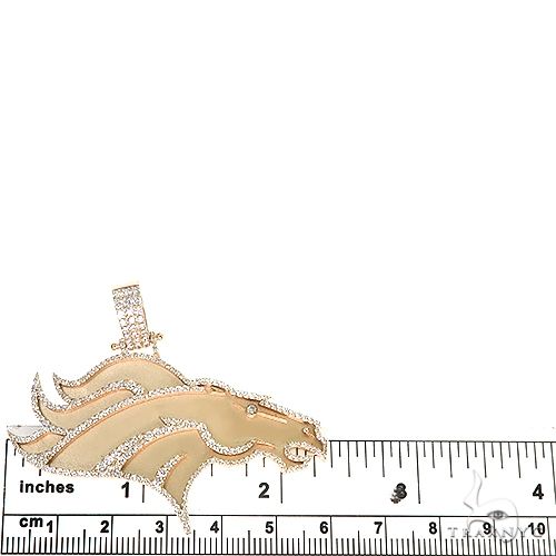 Custom Made 10K Gold Pendant 66840 - Image 4