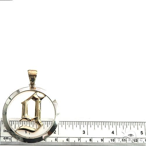 Custom Made 14K 'G' Pendant, photo 5 of 6