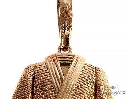 Custom Made 14K Gold Gi Pendant, photo 5 of 7