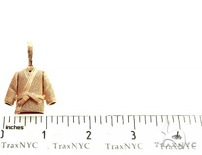 Custom Made 14K Gold Gi Pendant, photo 6 of 7