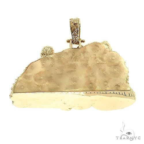 Custom Made 14K Gold Planet Of The Apes Pendant 66388 - Image 3