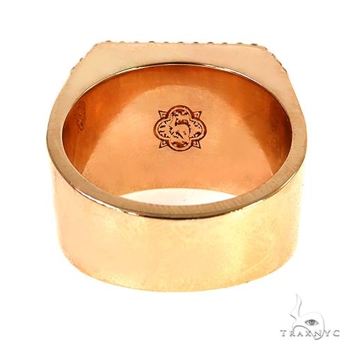 14K Gold Custom Made Albanian Diamond Ring, photo 5 of 7