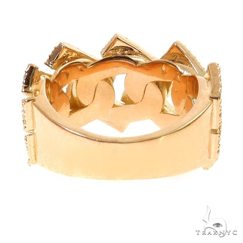 18K Gold Custom Made Baguette Diamond Ring, photo 4 of 6