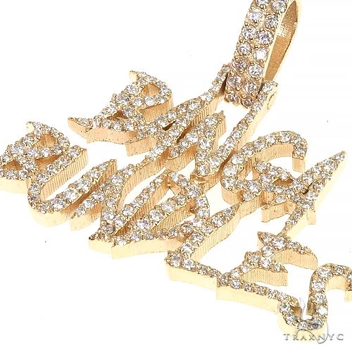 Custom Made 'Banga Bundles' Diamond Pendant 66937 - Image 3