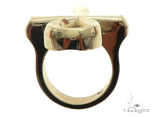 14K Gold Custom Made Big Heavy Ankh Ring, photo 6 of 7