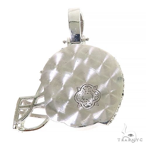 Custom Made Buccaneers Helmet Diamond Pendant 68019 - Image 4