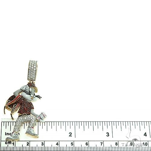 Custom Made Bugs Bunny Diamond Pendant 66386 - Image 7