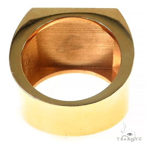 14K Gold Custom Made Cross Ring, photo 4 of 7