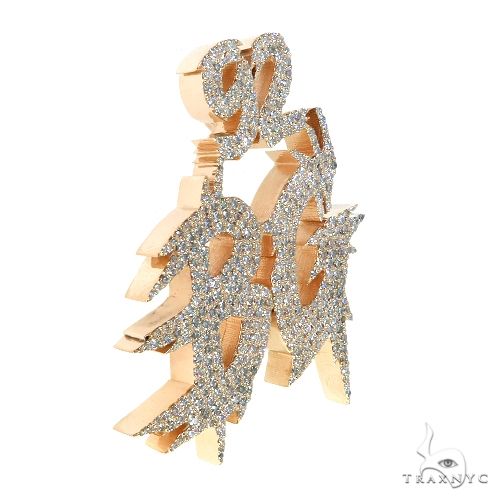 Custom Made Diamond 'BG92' Pendant 67883 - Image 2