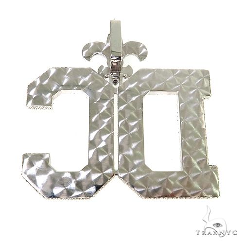 Custom Made Diamond \\'DC\\' Pendant 67818 - Image 4