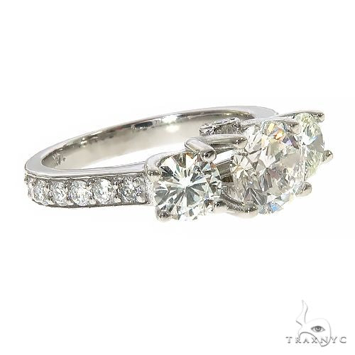 Custom Made Diamond Engagment Ring 67469 - Image 2