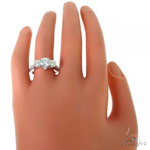 Custom Made Diamond Engagment Ring 67469 - Image 5