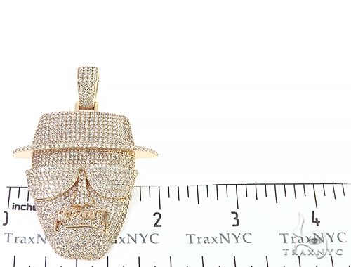 Custom Made Diamond Face Pendant 65669 - Image 8