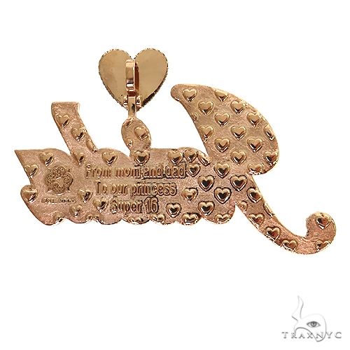 Custom Made Diamond Name Pendant 68821 - Image 4
