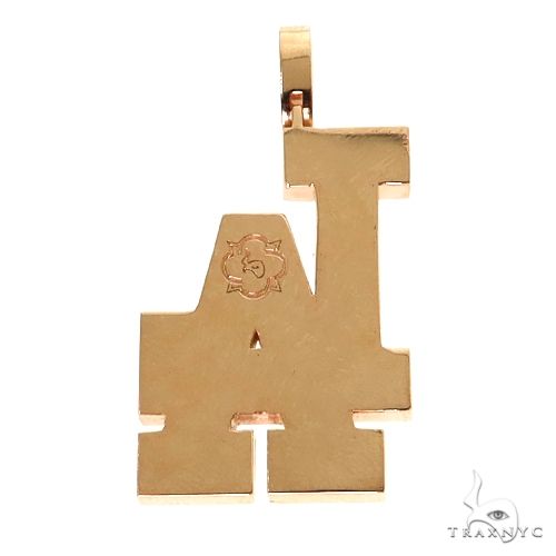 Custom Made Diamond 'LA' Pendant 67524 - Image 3