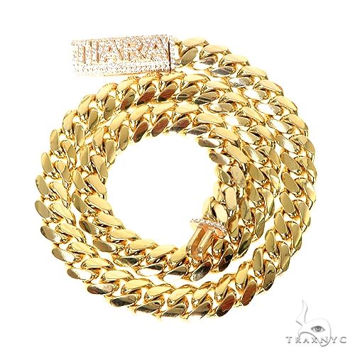 14K Gold miami cuban chain, 9 mm, photo 4 of 5