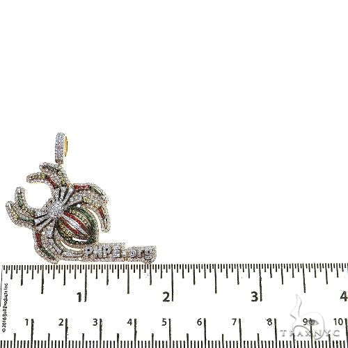 Custom Made Diamond Logo Pendant 68785 - Image 6