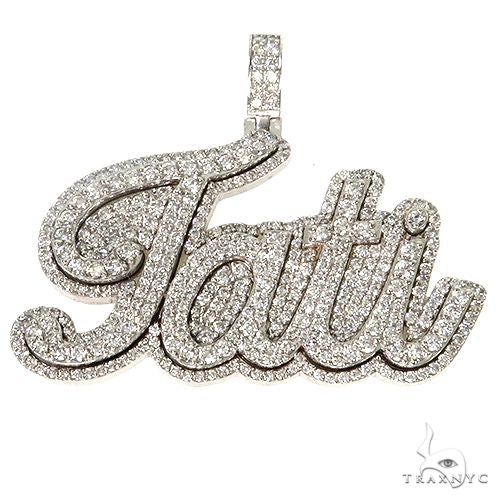 Custom Made Diamond Name Pendant 67502 - Image 1