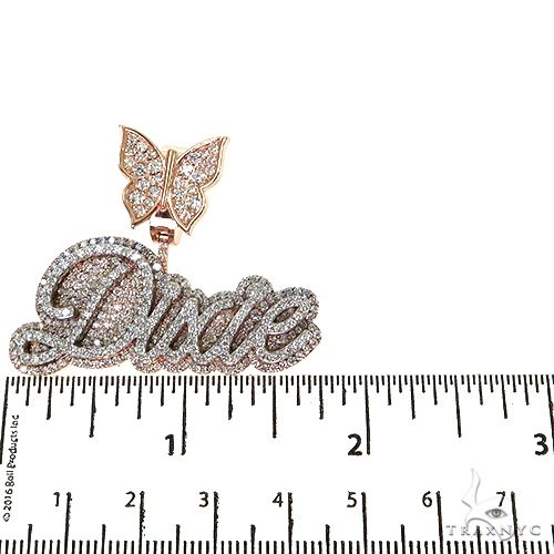 Custom Made Diamond Name Pendant 68280 - Image 5